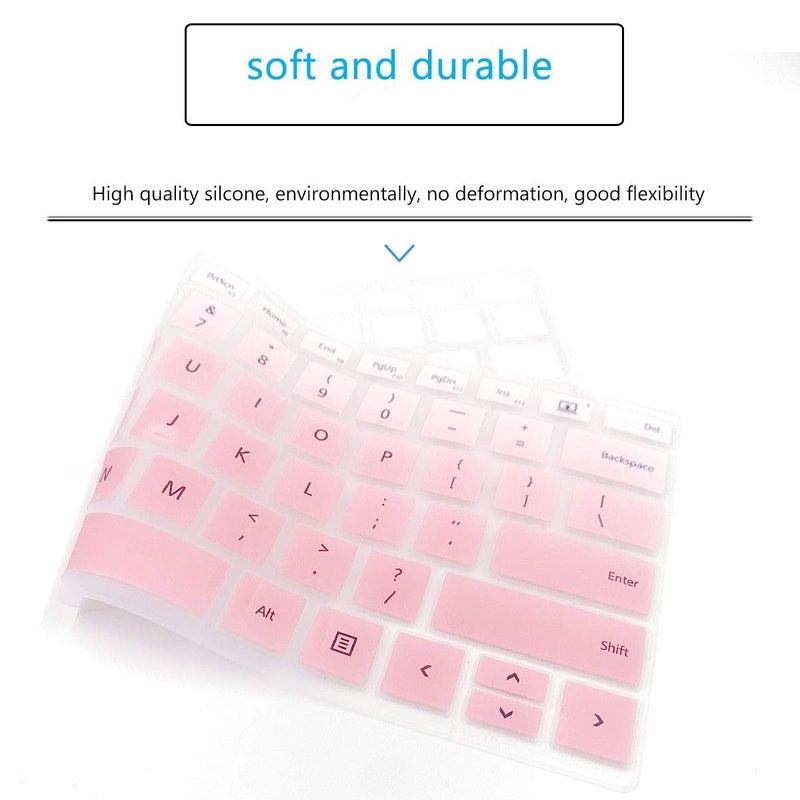 MUBUY-GOL Surface Keyboard Cover - Laptop 3/2/Book 2/1 13.5"/15" - Gradual Pink - Image 3